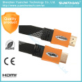Câble HDMI 3D Ethernet 1.4V de soutien de tresse en nylon